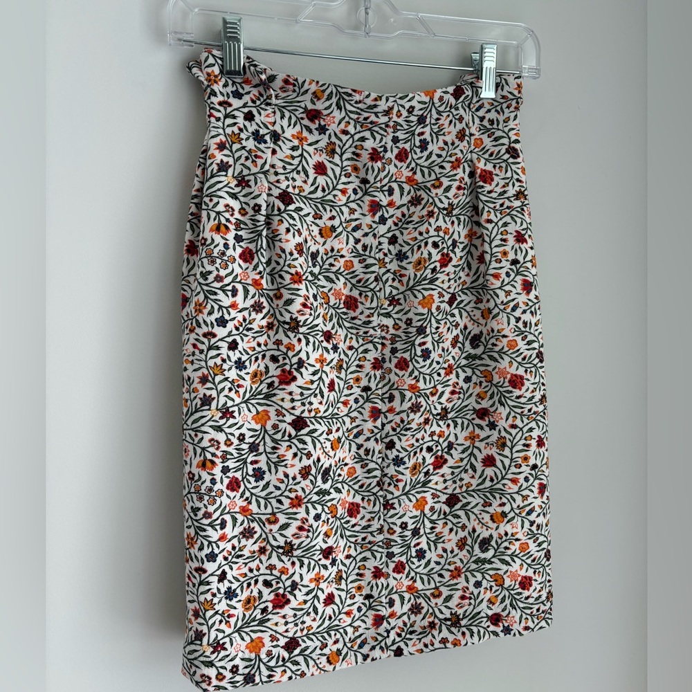 Ann Taylor Factory Floral Skirt (12)